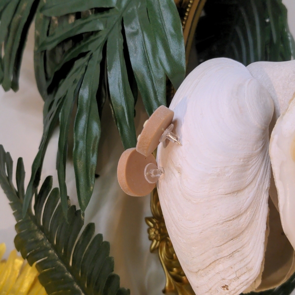 🍑Friendly Emoji Smiley Face Earrings One Size - Picture 6 of 10